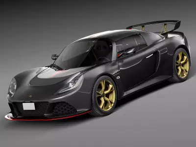 Lotus Exige LF1 2014 3D model