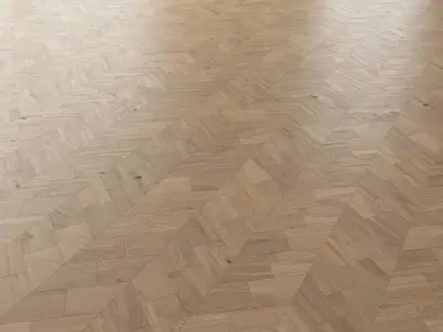 Parquet Oak Molasses Sanded set 6 3D model