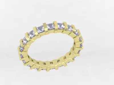 princess ring  3D print model