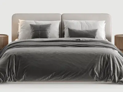 Imole Bed by One Home 3D model