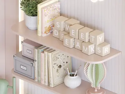 Child Room Decor-21 3D model