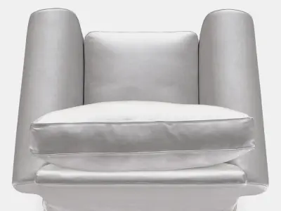 EKTORP Armchair 1 Low-poly 3D model