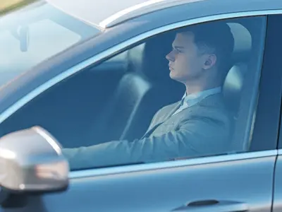 Humano Driving Man 2011-2 3D model