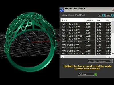 SOLITAIRE WEDDING RING 3D PRINTABLE MODEL  3D print model