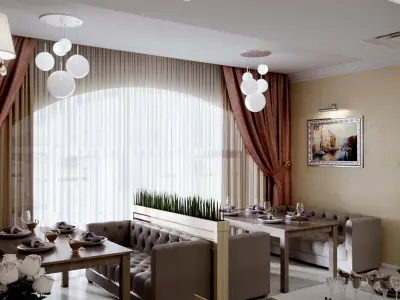 Banqueting hall 3D model