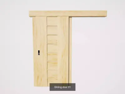 Sliding doors bundle 3D Model Collection