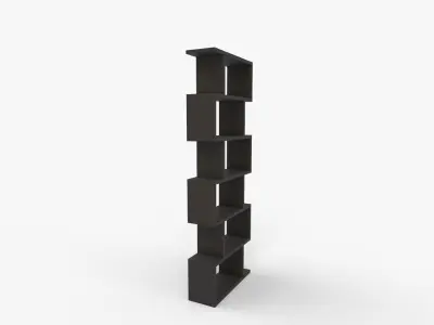 Hermoth Geometric Bookcase 3D model