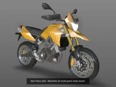 CBR Types Bikes Collections 3D Model Game Ready Asset 3D Model Pack