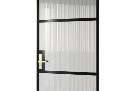 Glamour glass doors collection 3D model