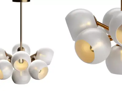 Paige Chandelier 3D model