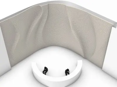 Parametric Wall 02 3D model