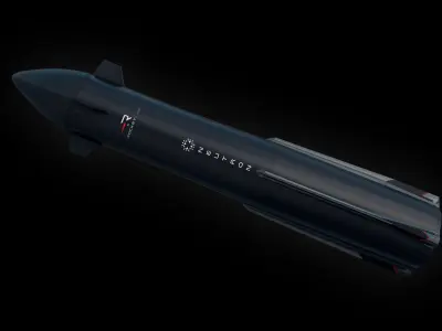 Rocket Lab Neutron rocket  3D model