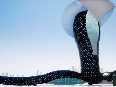New architecture models 3D model