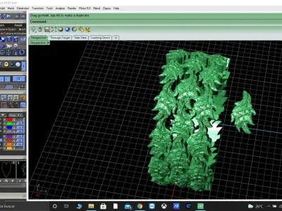 Ring  sheets  3D print model