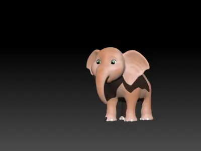 Elephant  3D model purchase