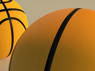 SPORT---BASKET---Ball basketball ball Free 3D model