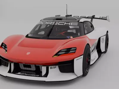 Porsche Mission R 3D model