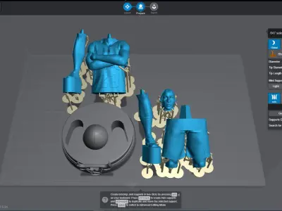 Micheal Jordan 3D Printable 6S 3D print model