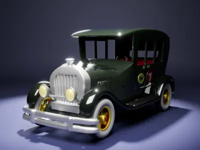 The Ant hill mob car 3D print model