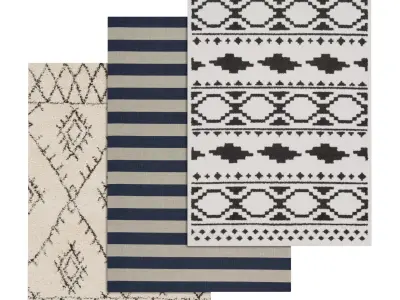 Rug Set 756 3D model