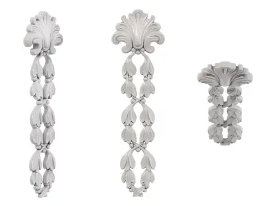 Classic carved 253 3D model