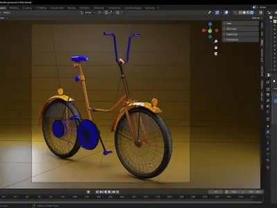 Bicycle 3D model 3D model from CGTrader