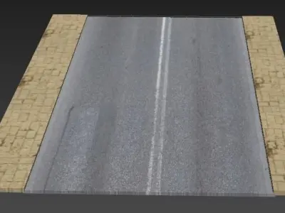 Road and paivement Free 3D print model