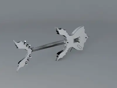 Night Flyer guitar Free 3D model