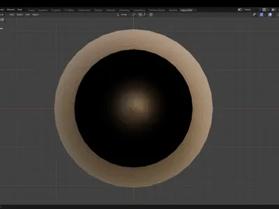 Clay vase Low-poly 3D model