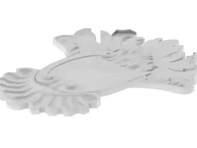Cartouche Ornament 015 3D model