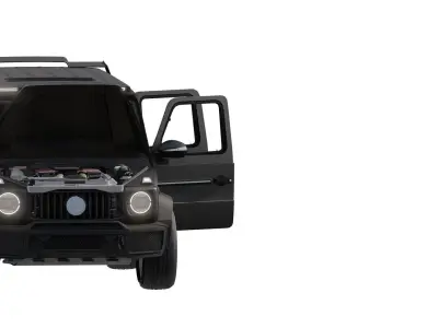 BRABUS 700  MERCEDES AMG G 63 3D model