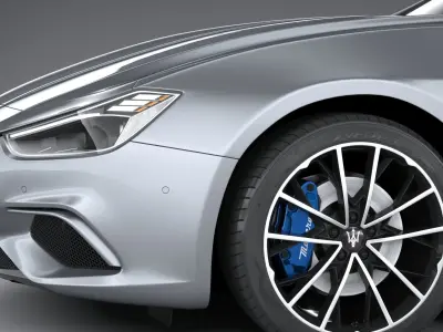 Maserati Ghibli Hybrid 2021 3D model
