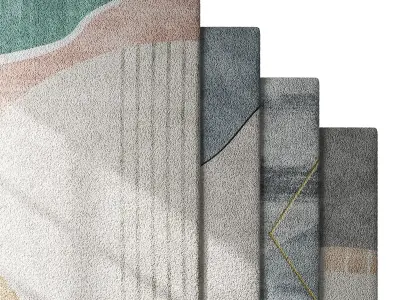 Carpet set 28 3D model