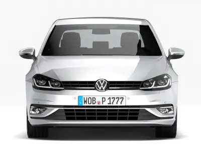 Volkswagen Golf 2017 3D model