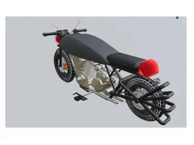 Stylish Bike  3D model