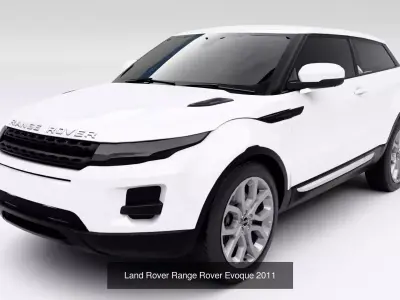 Land Rover Car Collection 3D Model Pack