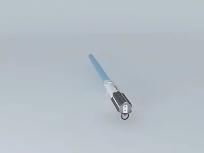 Star Wars Luke ANH LightSaber Free 3D model