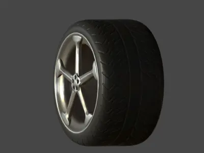 WHEELS CUSTOM MODEL CAR RIMS  Free 3D print model