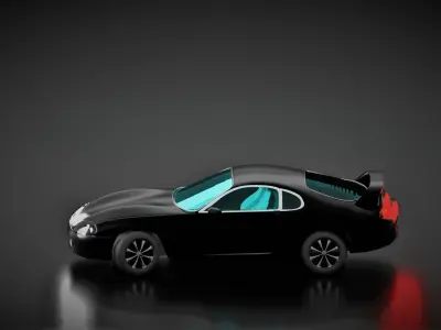 Supra MK4 3D model