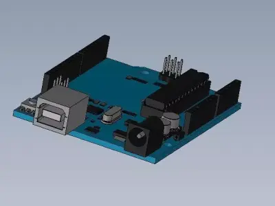 Arduino board 3D print model