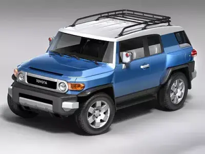 Toyota FJ-cruiser 2008 3D model