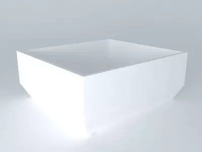 bowl square box Free 3D model