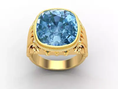 Gents ring  3D print model