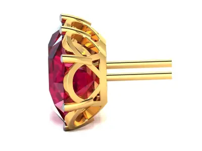 Diamond Earrings 3D print model