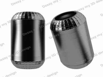 Set of trucks suspension 3D model