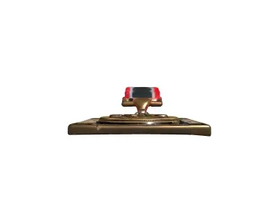 Golden MVP Award Medal Low-poly 3D model