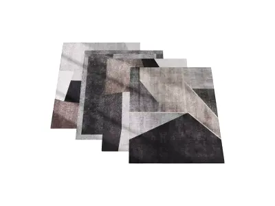 Carpet set 14 3D model