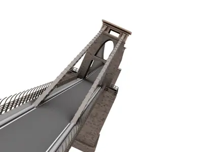 Clifton Suspension Bridge 3D model