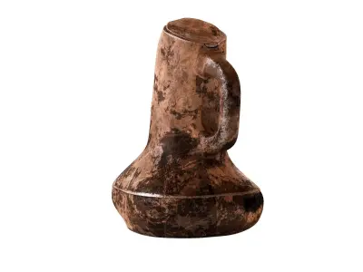 Bronze Hot Kettle 3D model