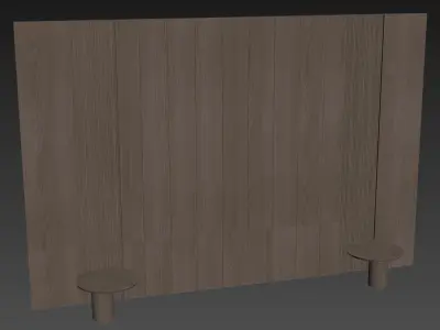 Decorative V56 Wall Panels 3D model